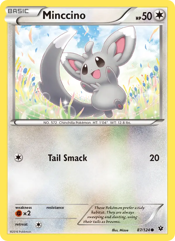 Minccino, Fates Collide #87