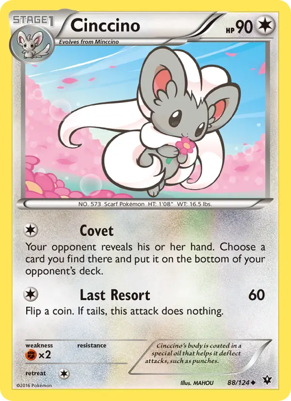 Cinccino, Fates Collide #88