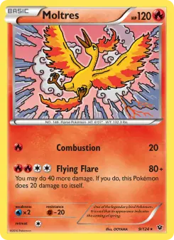 Moltres, Fates Collide #9/124