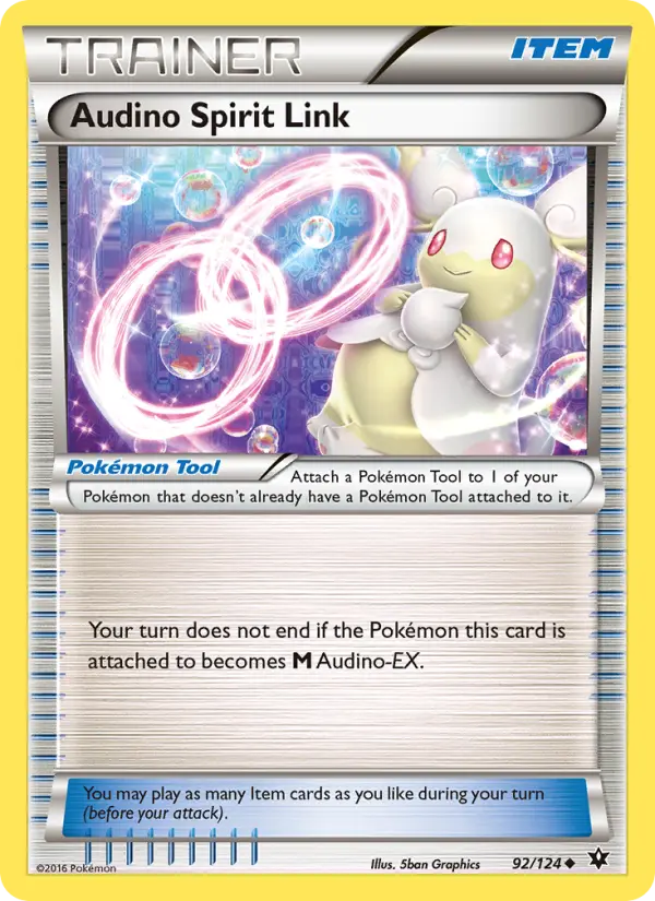 Audino Spirit Link, Fates Collide #92