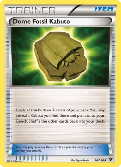 Dome Fossil Kabuto, Fates Collide #96/124