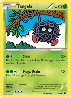 Tangela, Steam Siege #1/114