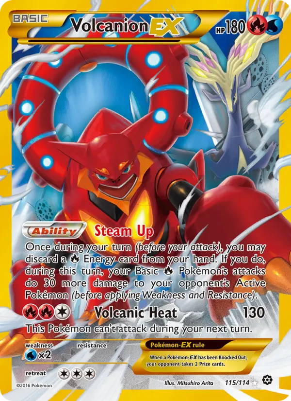Volcanion EX, Steam Siege #115