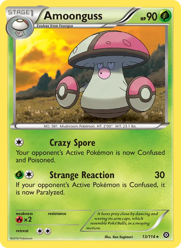 Amoonguss, Steam Siege #13