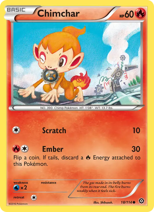 Chimchar, Steam Siege #18