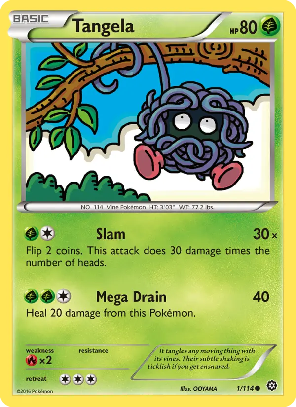 Tangela, Steam Siege #1