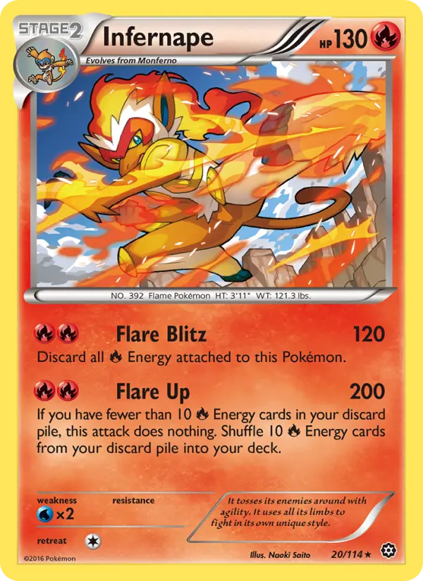 Infernape, Steam Siege #20
