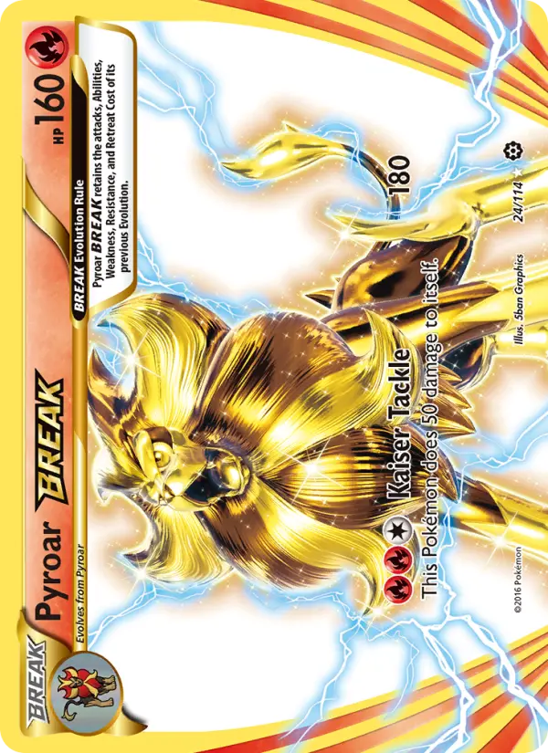 Pyroar BREAK, Steam Siege #24
