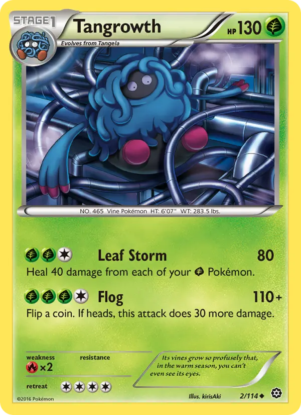 Tangrowth, Steam Siege #2