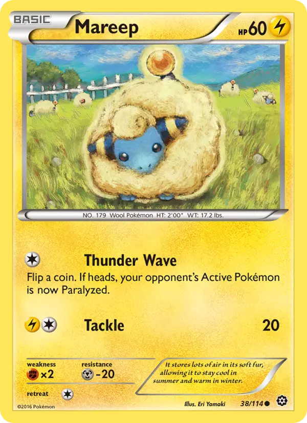 Mareep, Steam Siege #38