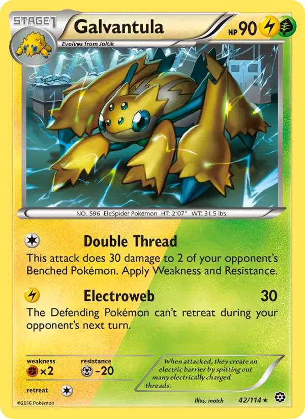 Galvantula, Steam Siege #42