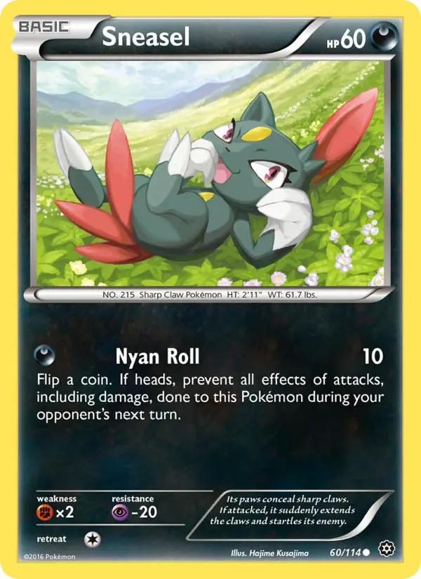 Sneasel, Steam Siege #60