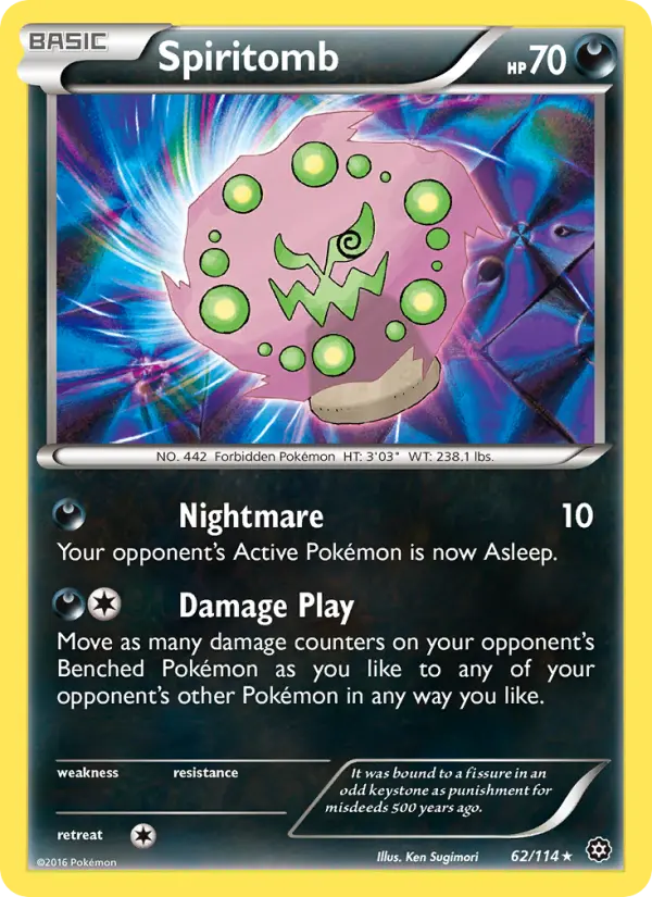 Spiritomb, Steam Siege #62