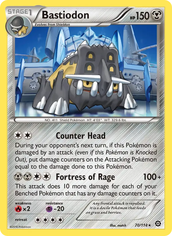 Bastiodon, Steam Siege #70