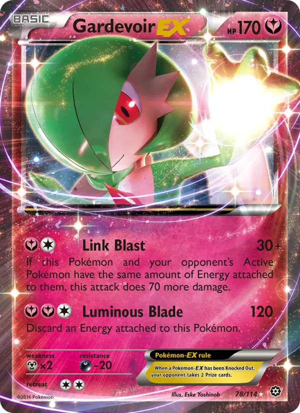 Gardevoir EX, Steam Siege #78