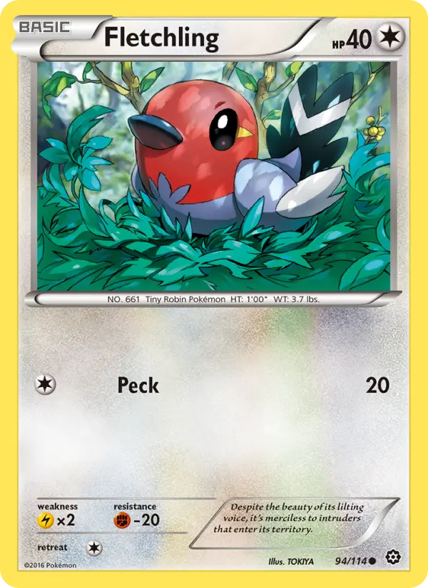 Fletchling, Steam Siege #94