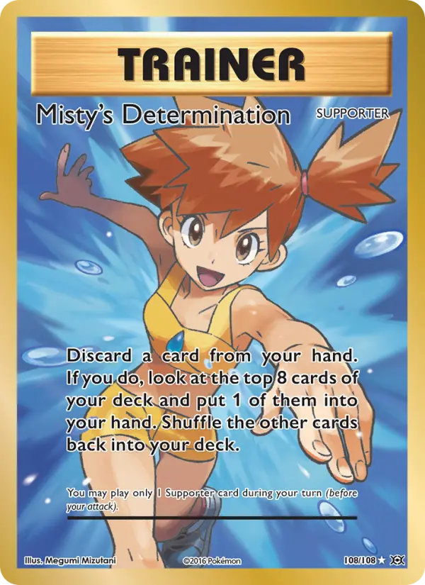 Misty's Determination, Evolutions #108