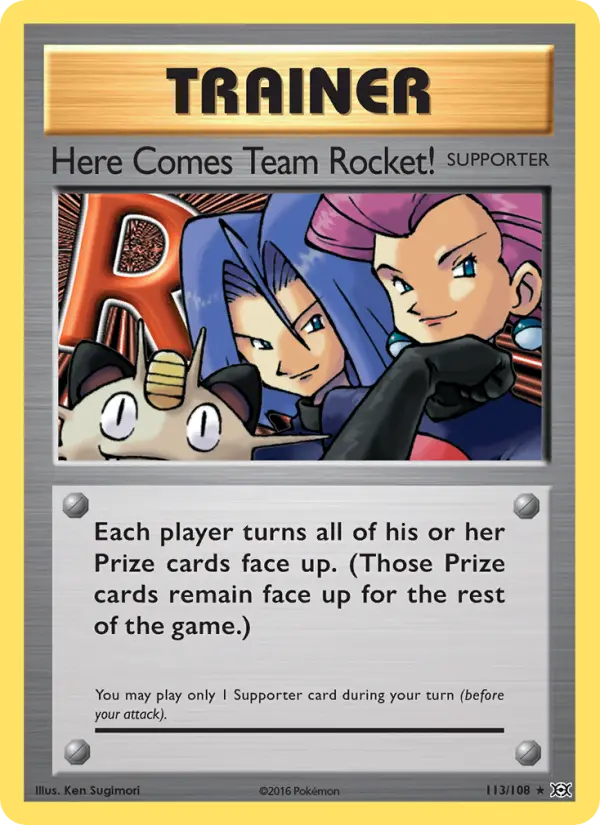 Here Comes Team Rocket!, Evolutions #113
