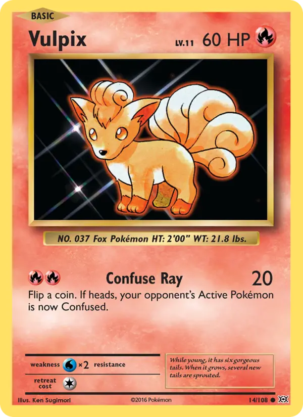 Vulpix, Evolutions #14