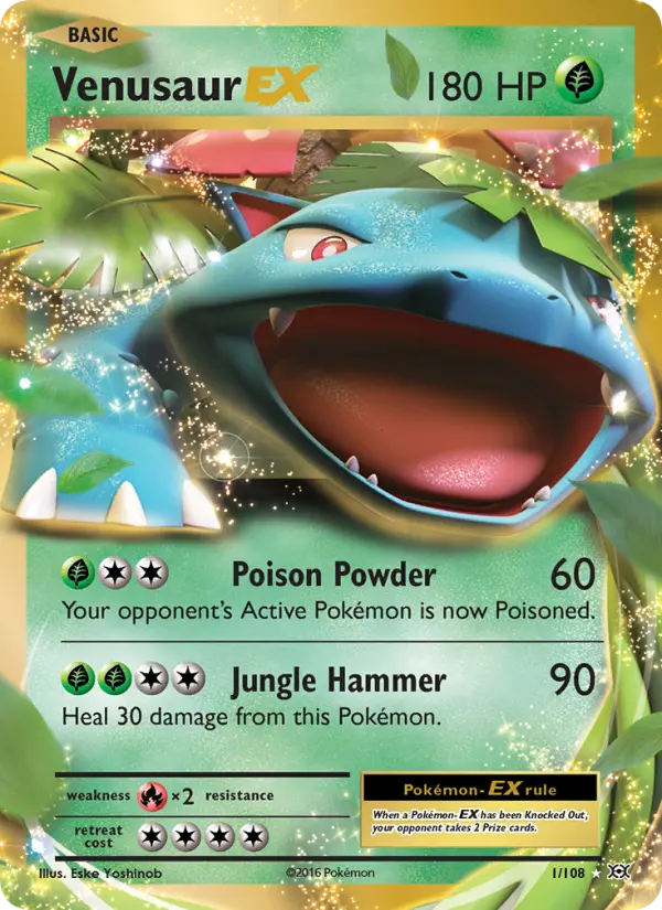 Venusaur EX, Evolutions #1