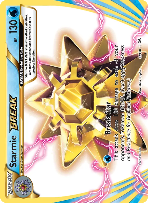 Starmie BREAK, Evolutions #32