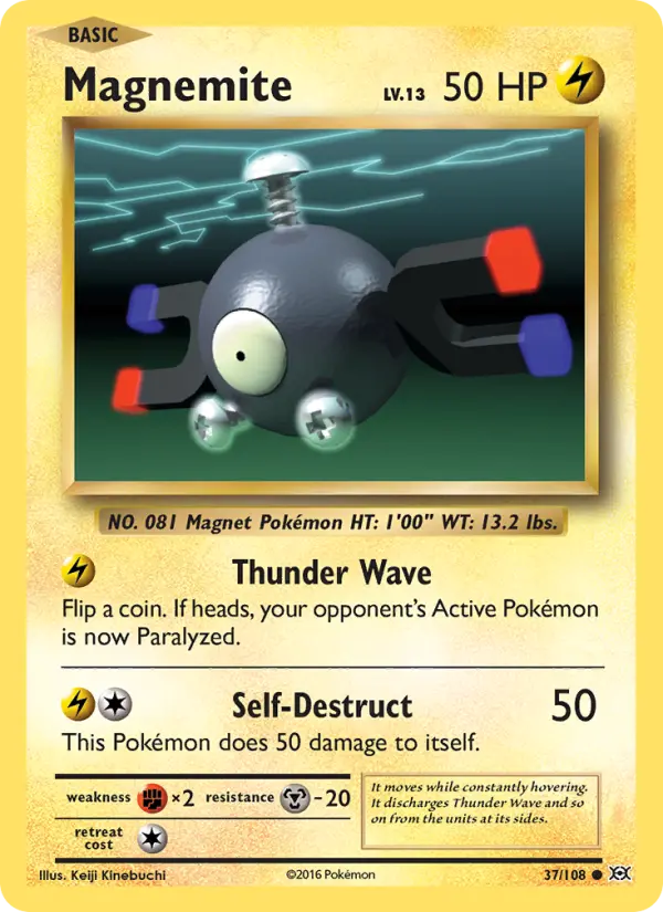 Magnemite, Evolutions #37