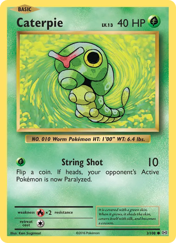 Caterpie, Evolutions #3