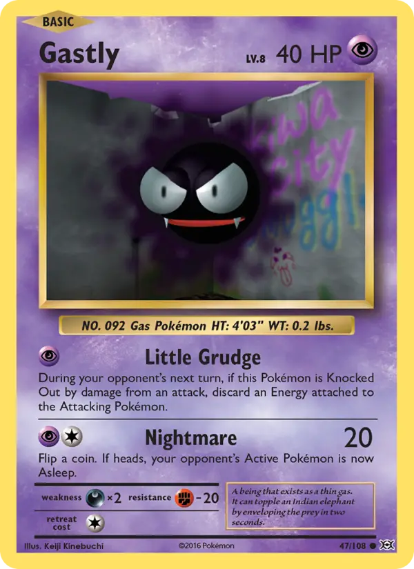Gastly, Evolutions #47