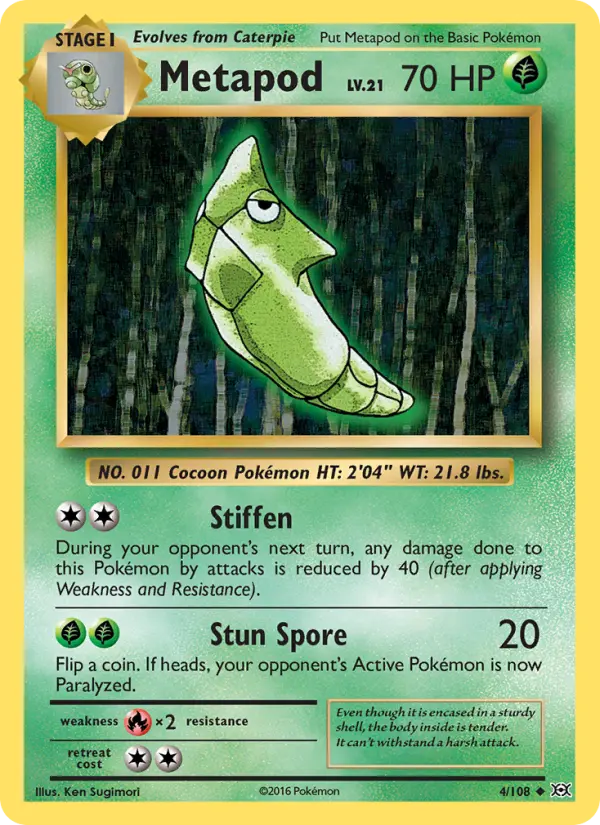 Metapod, Evolutions #4