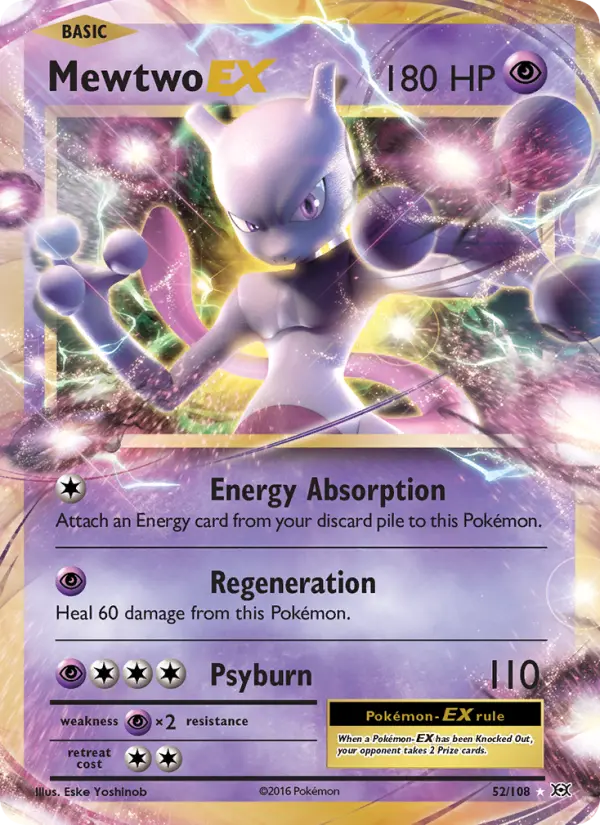 Mewtwo EX, Evolutions #52