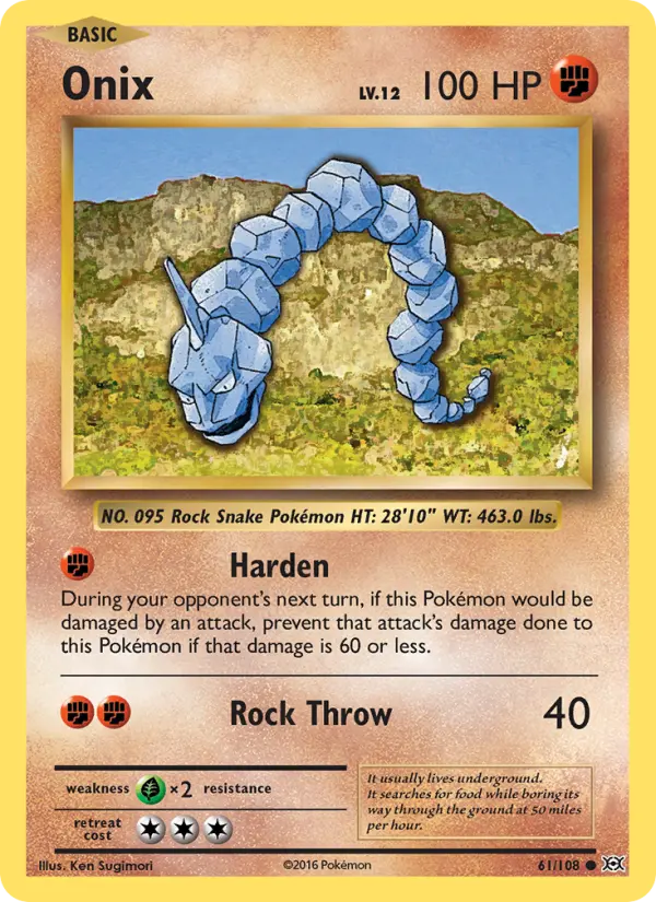 Onix, Evolutions #61