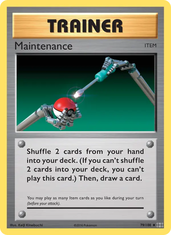 Maintenance, Evolutions #79