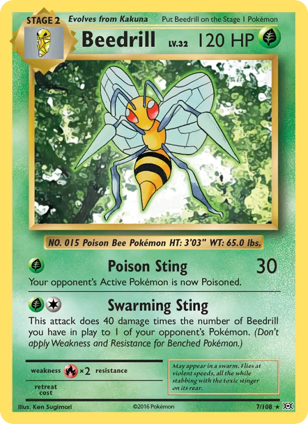 Beedrill, Evolutions #7