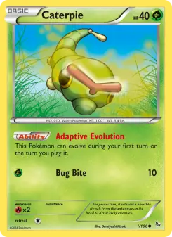 Caterpie, Flashfire #1/106