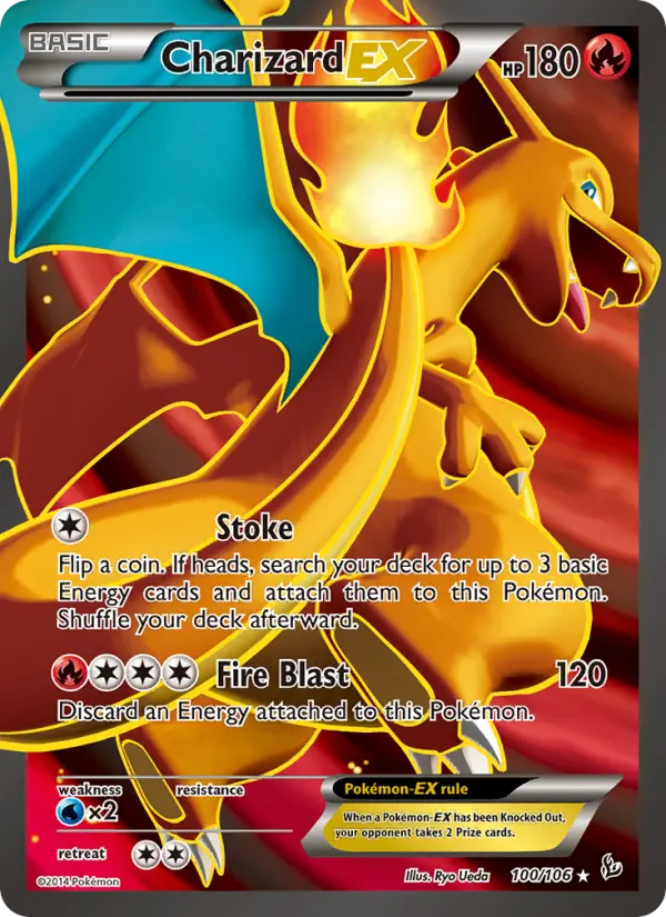 Charizard EX, Flashfire #100