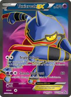 Toxicroak EX, Flashfire #102/106