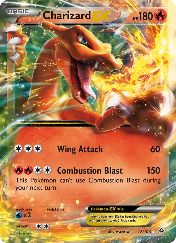 Charizard EX, Flashfire #12