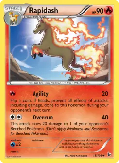 Rapidash, Flashfire #15/106