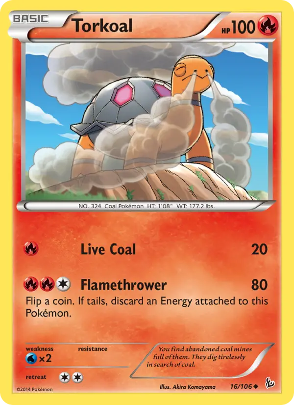 Torkoal, Flashfire #16