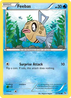 Feebas, Flashfire #22/106