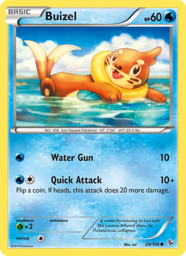 Buizel, Flashfire #28