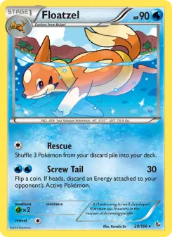 Floatzel, Flashfire #29/106