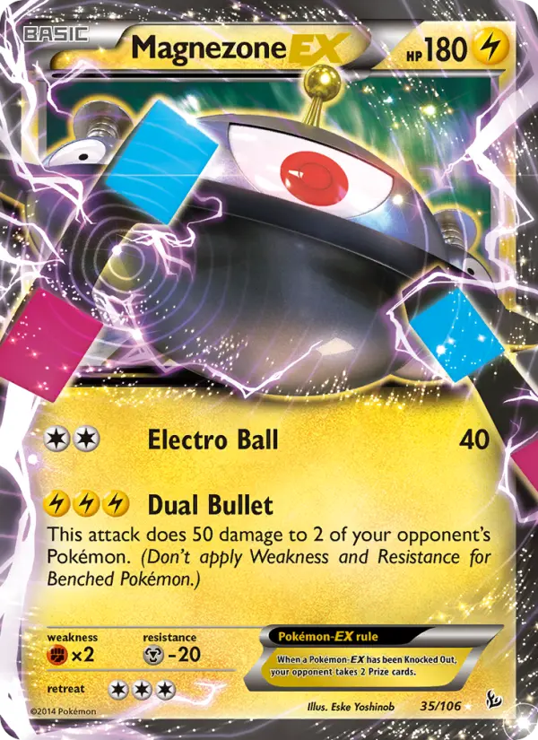 Magnezone EX, Flashfire #35
