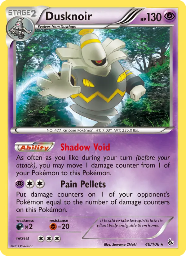 Dusknoir, Flashfire #40