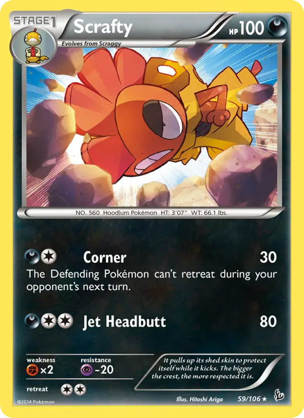 Scrafty, Flashfire #59