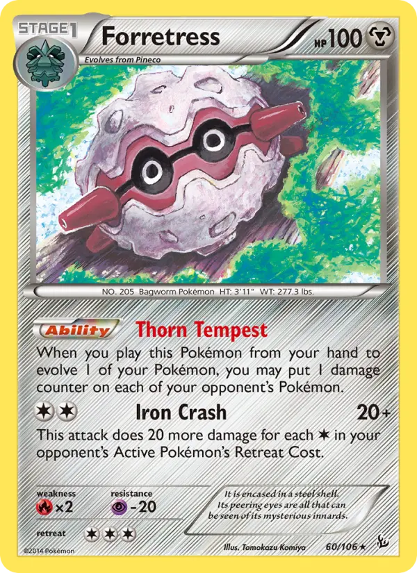 Forretress, Flashfire #60