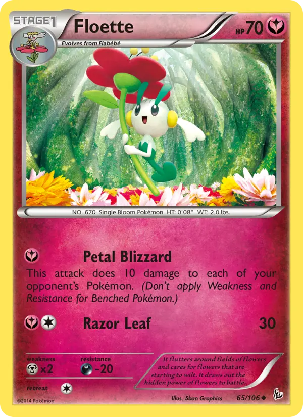 Floette, Flashfire #65