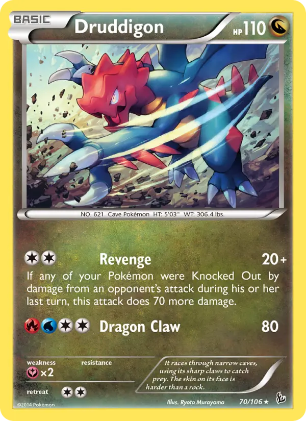 Druddigon, Flashfire #70