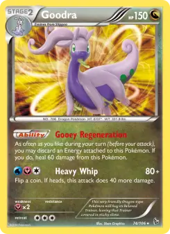 Goodra, Flashfire #74/106