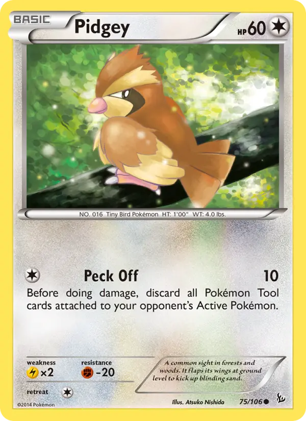 Pidgey, Flashfire #75